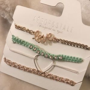 Aeropostale bracelet set NWT